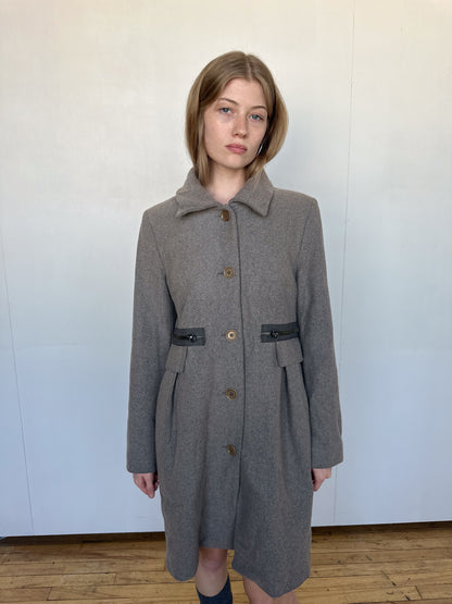 Cop Copine Wool Midi Coat