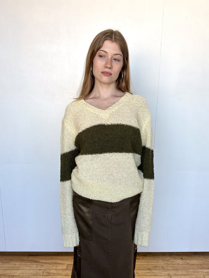 Vintage Oversized Knit Sweater