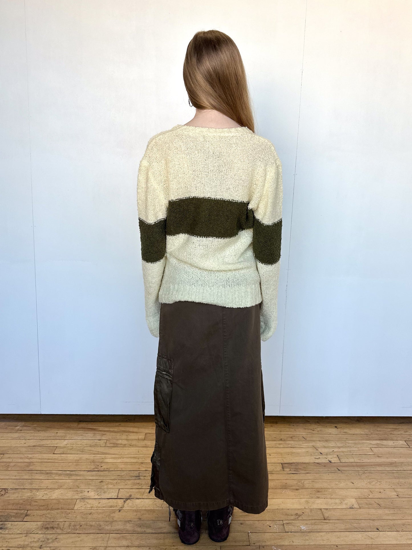 Vintage Oversized Knit Sweater